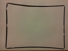 Center Frame for iPad2, Black