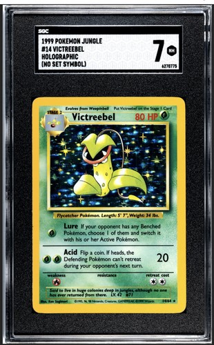 Victreebel (Unlimited) graded SGC 7 for sale on eBay