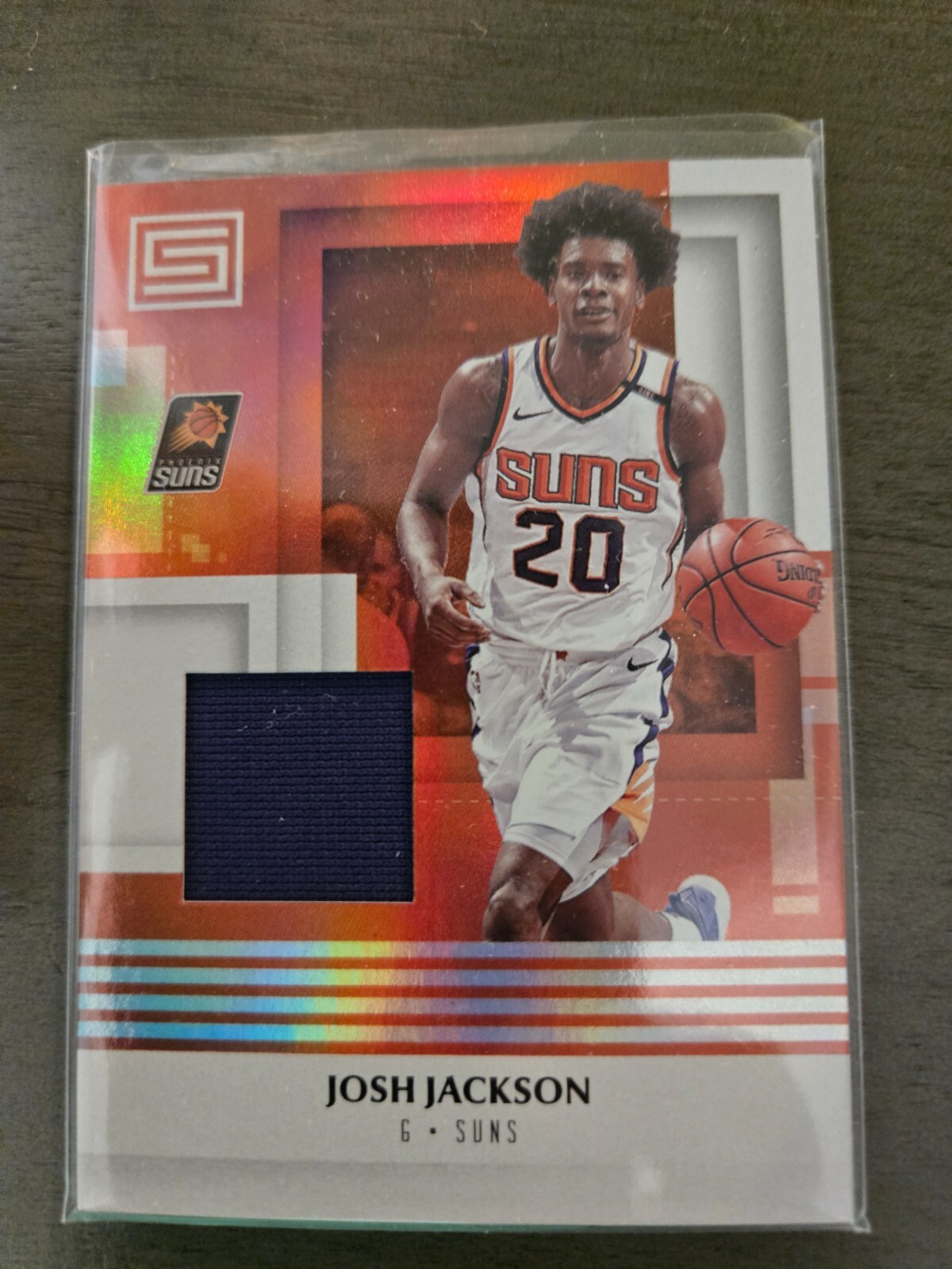 2017-18 PANINI STATUS JOSH JACKSON ROOKIE JERSEY PATCH RELIC RC SUNS GRIZZLIES