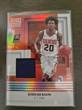 2017-18 PANINI STATUS JOSH JACKSON ROOKIE JERSEY PATCH RELIC RC SUNS GRIZZLIES