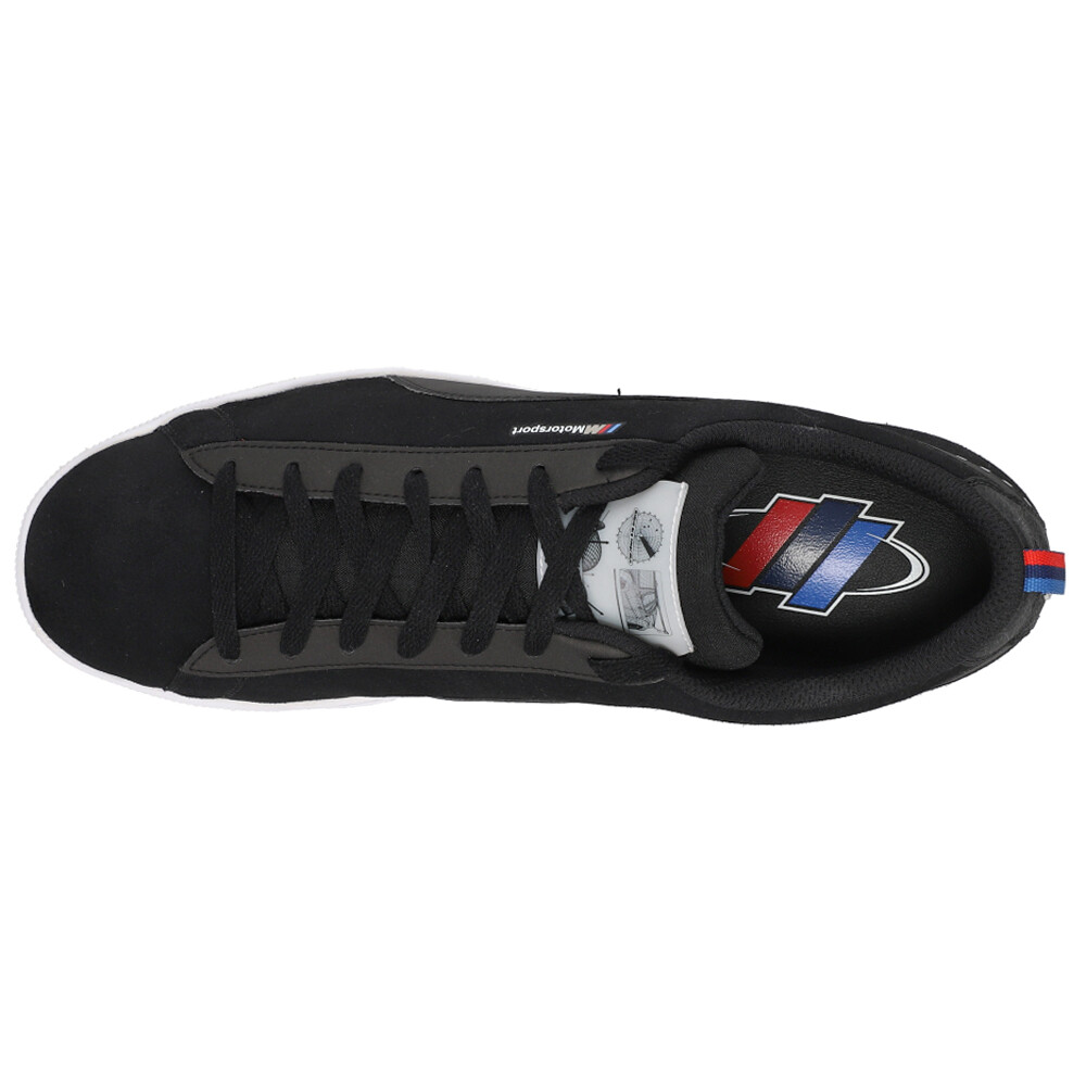 ◌まむ◌ PUMA Bmw Mms Xxi Lace Up Mens Black Sneakers Casual Shoes