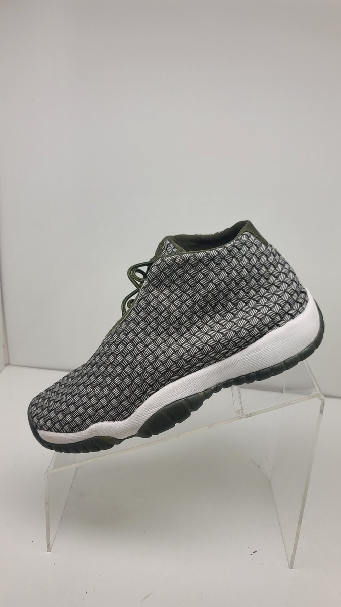 Nike Shoes Sneakers Mens 9 Air Jordan Future BG Olive‎ Green White 656503-305 Nike Air Jordan Future BG Olive Canvas 3.5 | Mercari main image 3
