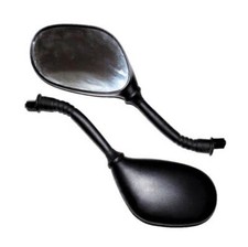 Ice Bear Falcon PMZ150-15  Scooter Mirror Set   Black