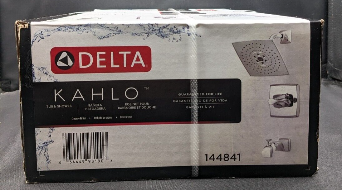 Delta - Kahlo Shower Rough & Trim Spot Shield Chrome Finish