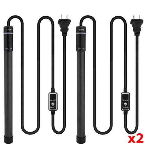 500W Aquarium Heater Submersible Fish Tank Heating Titanium Alloy Anti Explosion - Picture 14 of 16