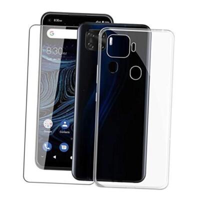 Phone Case for ZTE Blade X1 5G (6.5''), with [1 x Tempered Glass Transparent