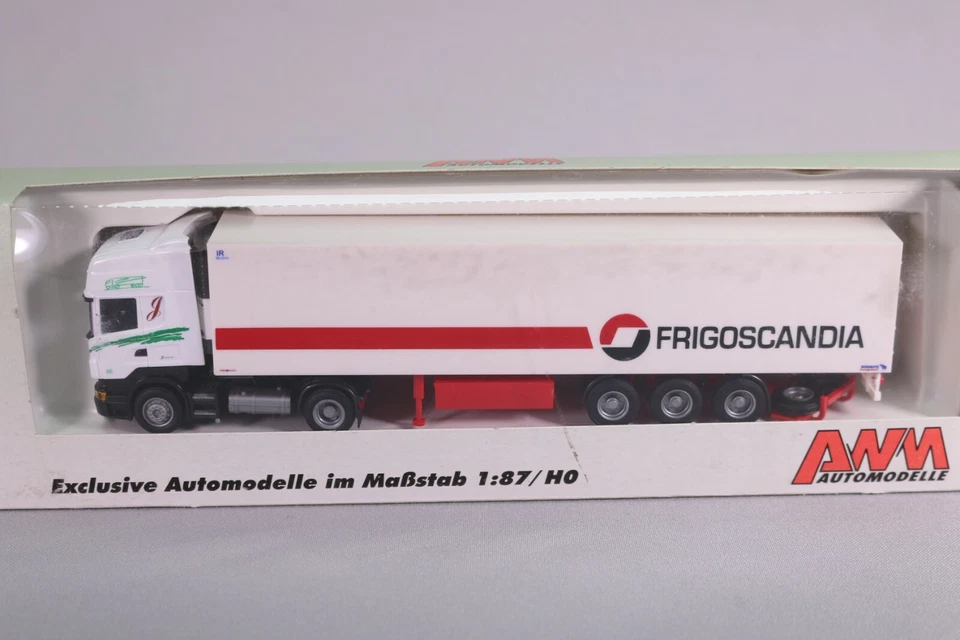 LE2730 AWM AMW AUTOMODELLE 73652 1:87 Scania remorque frigorifique Frigoscandia - Photo 3/4