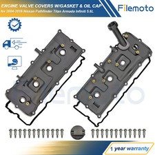 Valve Cover W Gasket Oil Cap For Nissan Pathfinder Titan Armada Infiniti 5.6l