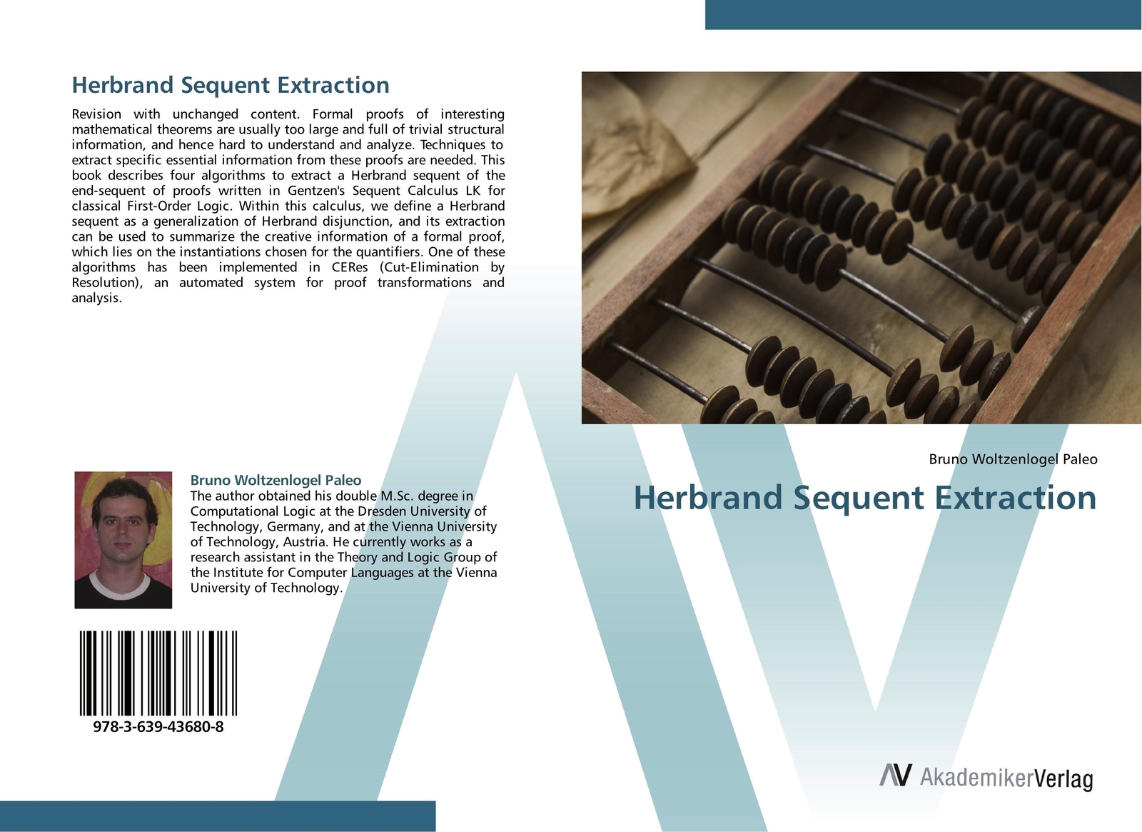 Bruno Woltzenlogel Paleo | Herbrand Sequent Extraction | Taschenbuch |