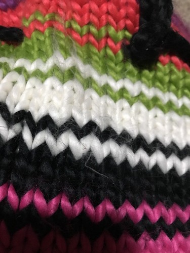 NWT Womens Roxy Multicolor Knit Sweeter Hobo Shoulder Bag Tote - Picture 9 of 12