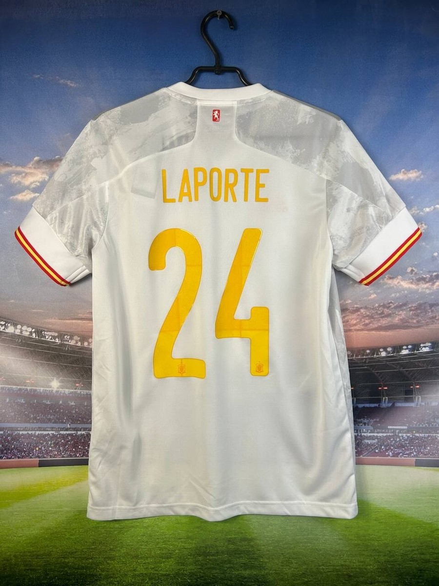 Laporte Spain Team Jersey Away football shirt 2020 - 2022 Adidas