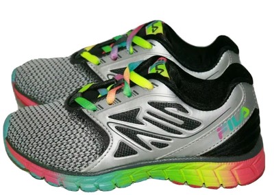 rainbow fila shoes