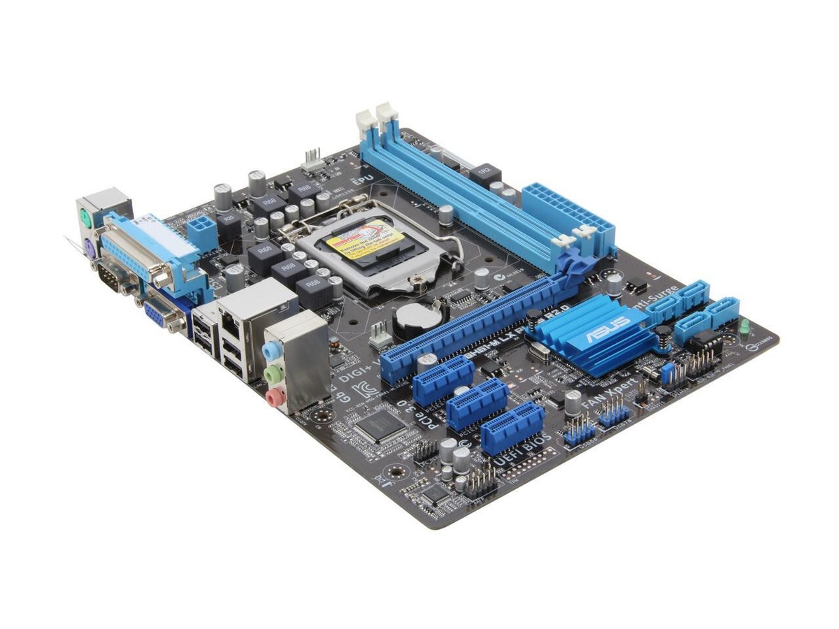 ASUS P8H61-M LX Rev Intel H61 LGA 1155 mATX Motherboard