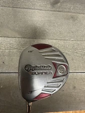 Taylormade Burner Steel 15° 3 Fairway Wood Stiff Reax Fair Left Hand LH 43”