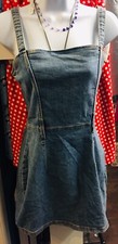 Sexy Unbranded Blue Denim Mini Dress BNWT 14/16