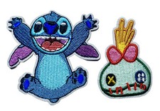 Iron On Patch Set - Stitch With Scrump, Cute Embroidered Applique