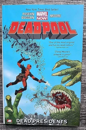 Deadpool Dead Presidents Vol.  Marvel Now Graphic Novel Comic Book Collects #1-6