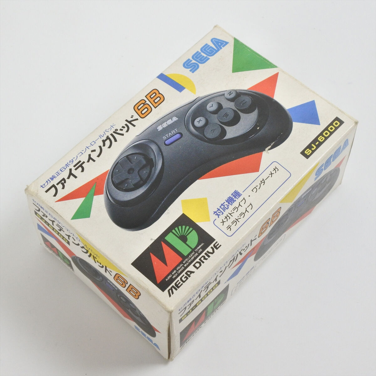 Mega Drive Fighting Pad 6B Controller SJ-6000 - Good - SEGA Mega Drive Fighting Pad 6B Controller SJ-6000 - Good - SEGA