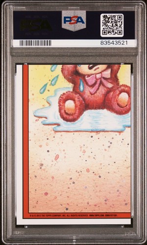 GPK 2012 cubo de basura Kids Messy Mario #45a - PSA 10- *GEM* - Imagen 2 de 2