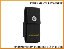 Fodero in cordura Leatherman Black medium 4 pockets per pinze multifunzione