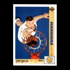 Chris Mullin 1991-92 Upper Deck West All-Star/Golden State Warriors #245 R328U
