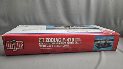 GI JOE Zodiac F-470 Combat Rubber Raiding Craft CRRC Raft with