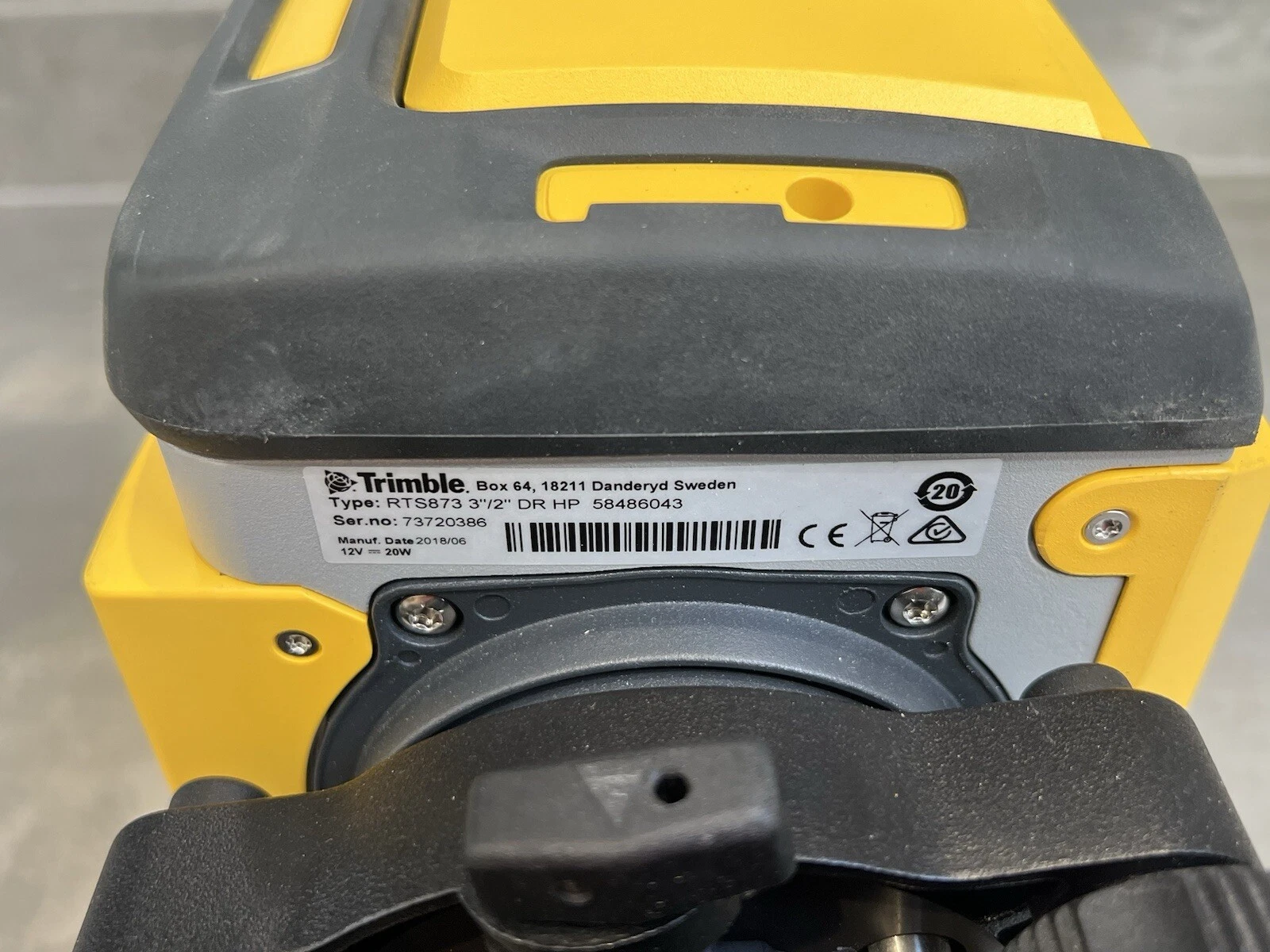 Trimble RTS873 Robotic Total Station With Case Keys & Battery - Excellent Cond 16