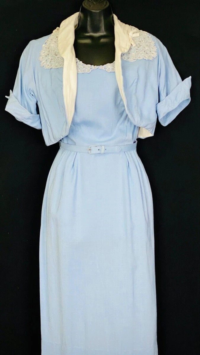 Special Occasion Blue 1950s Vintage Dresses for Women for sale | eBay