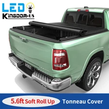 For 2019- 2026 Dodge Ram 1500 Bed 5.7ft/5.8ft Roll Up Tonneau Truck Bed Cover