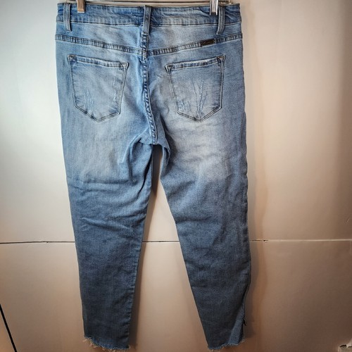 KanCan Jeans Womens Size 13 30 Estilo Skinny Fit Ankle Distressed Stretch - Picture 7 of 11