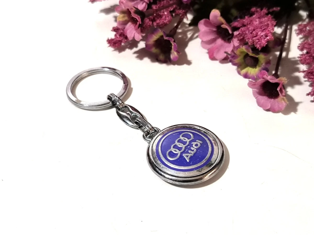 Audi Car Accessories Audi Keychain Audi Svg Silver Blue Color Audi Key Chain