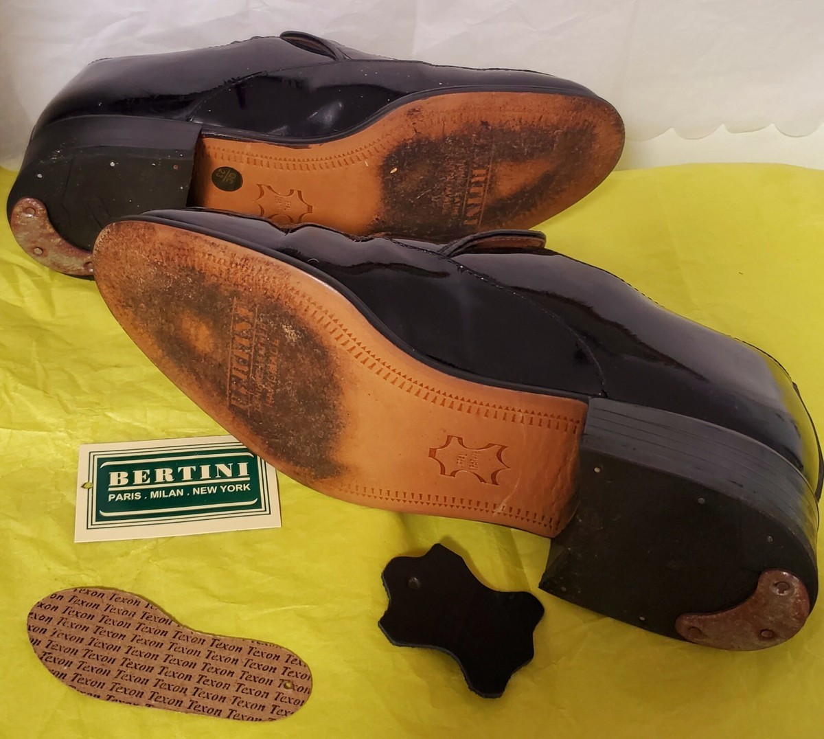 Black Men\'s Shoes Leather Bertini Black Men main image 2