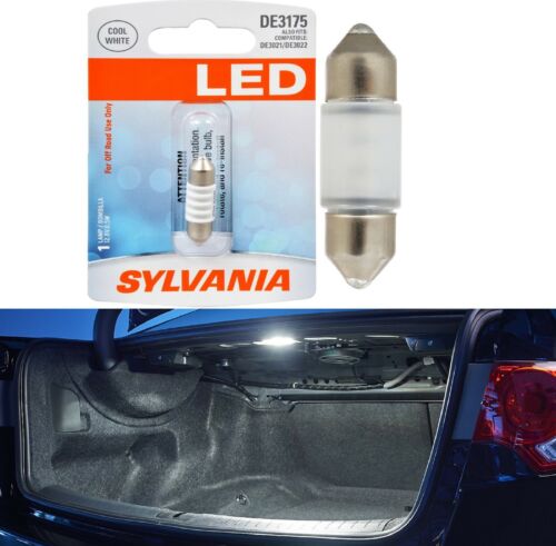 Sylvania Premium LED Light De3175 White One Bulb Trunk Cargo Replacement Lamp - Picture 1 of 12