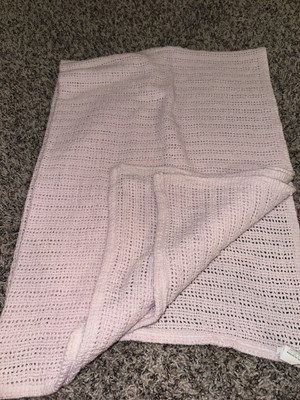 Beacon Pastel Baby Blanket Woven Plaid WPL Pink