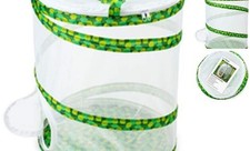 Insect and Butterfly Habitat Cage Terrarium Pop-up 12" x 14" Tall