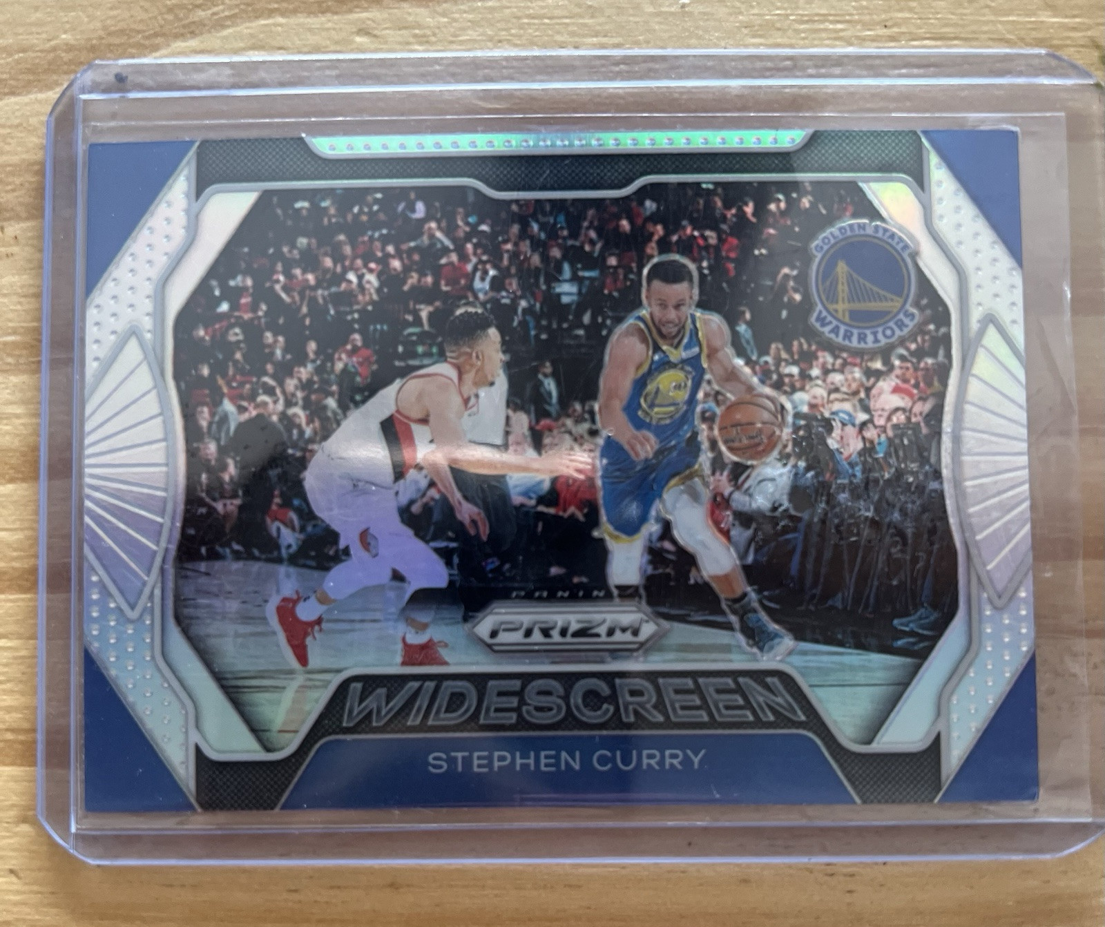 2019-20 stephen curry widescreen prizm basketball silver panini card