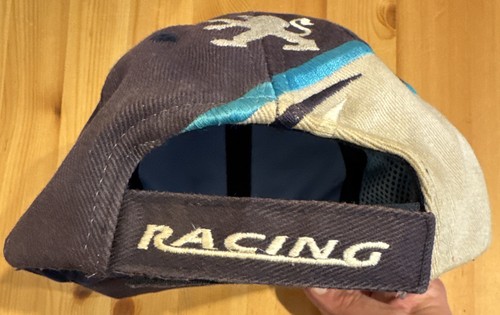 Retro WRC Peugeot Sport 206 Baseball Cap Mütze Blau World Rally Car Selten One Size - Bild 2 von 17
