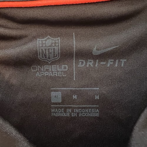 Cleveland Browns Dri-Fit Polo NFL On Field Shirt Brown Nike Mens M - Picture 7 of 12