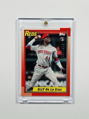 2024 TOPPS TRANSCENDENT ELLY DE LA CRUZ /100