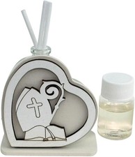 DLM-A1012 Bomboniere utile Profumatore in vetro linea Cuore x cresima