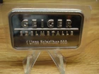 Geiger Edelmetalle 1 oz Fine Silver Bar Schloss Güldengossa First Gen one ounce