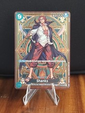 One Piece Shanks (SP) OP 11 ST16-004 A Fist of Divine Speed Foil Mint