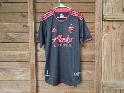 #ad Portland Timbers 22 23 quot;Rose City Til I Diequot; edition XL adidas $64.99