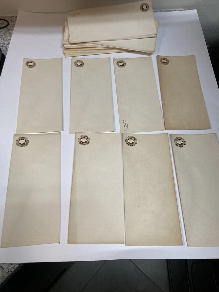 Lot of 83 Embossed Washington 1 1/2 Cent Stamped Envelopes UNUSED (U482) 1925 - Image 3 of 4