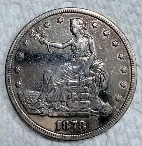 1878 S TRADE DOLLAR NICE PIECE!