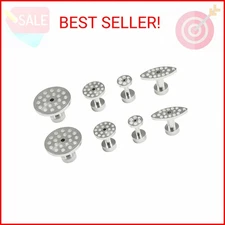 WHDZ Paintless Dent Repair Tool 8pcs Aluminum Glue Puller Tabs Paintless Dent Re