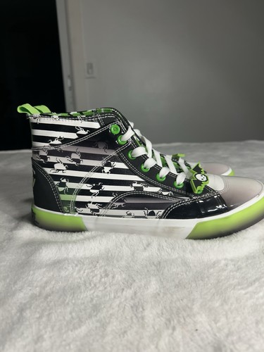 Zapatillas altas Ground Up Beetlejuice para mujer 9 verde lima - Imagen 3 de 16