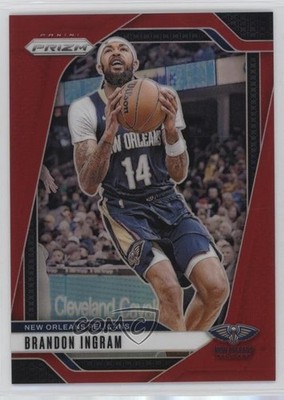 2024-25 Panini Prizm Red Prizm 68/299 Brandon Ingram #182 g6p