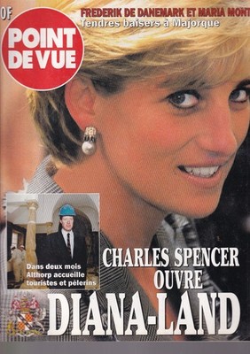 PERSPEKTIVE NR. 2597 CHARLES SPENCER ÖFFNET DIANA-LAND / FREDERICK AUS DÄNEMARK