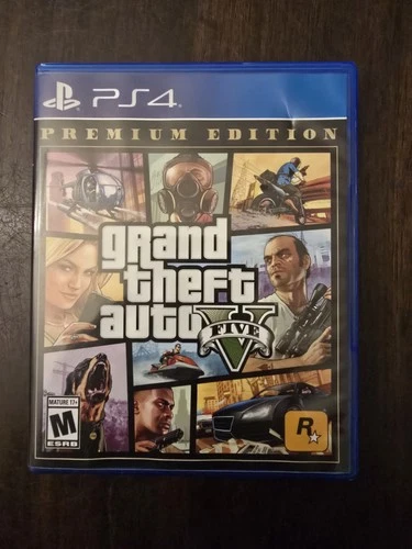Grand Theft Auto V Premium Online Edition - Sony PlayStation 4 PS4 Physical